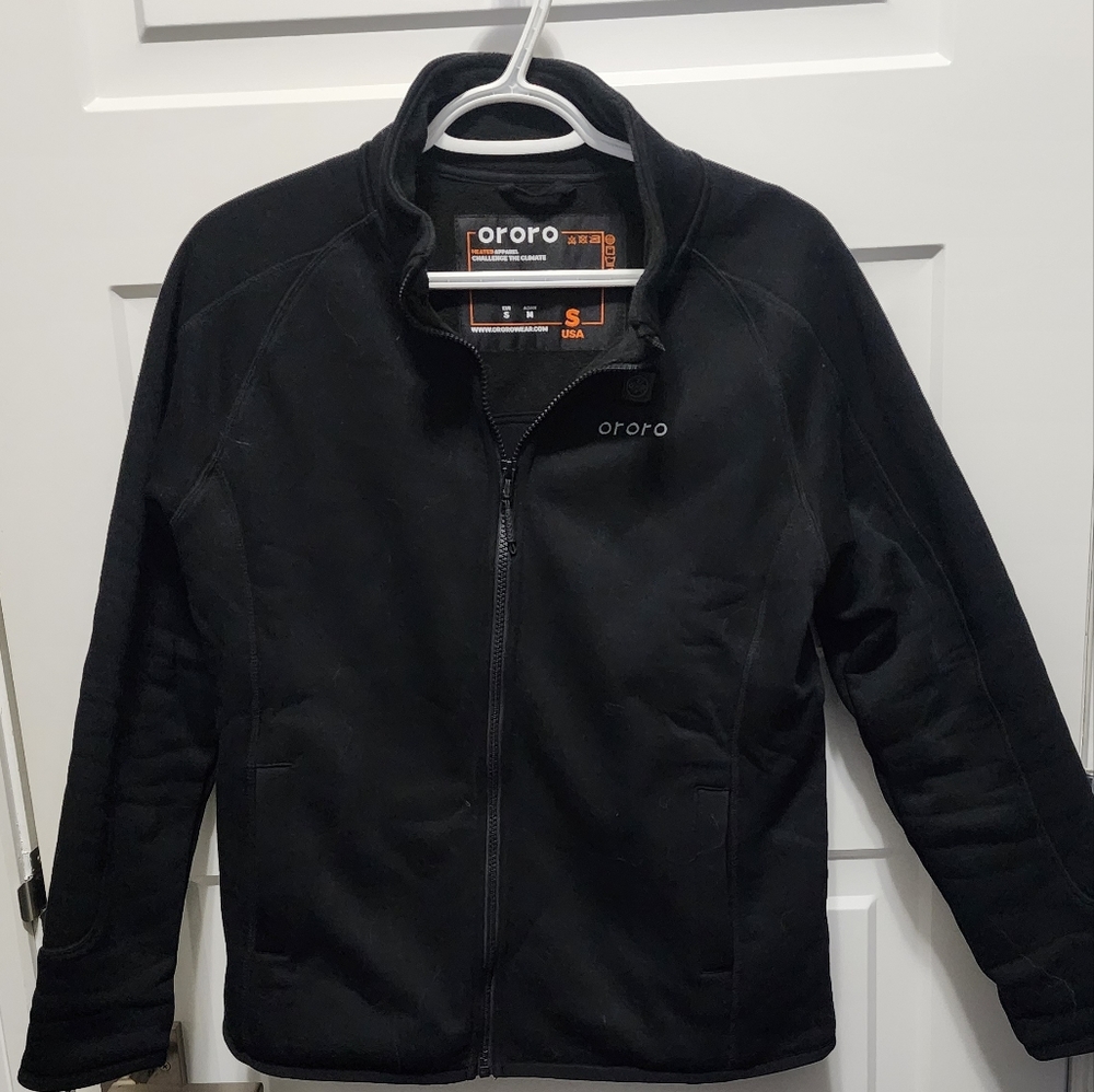 Ororo Women’s Heated Jacket Black Size Small Rechargeable Battery, Winter Coat